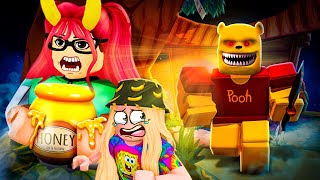 UCIEKAMY przed KUBUSIEM PUCHATKIEM 🍯🧸 Roblox POOH Story [upl. by Muscolo412]