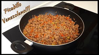 💥💥💥 Picadillo de Carne Molida  Receta Venezolana [upl. by Birgit382]