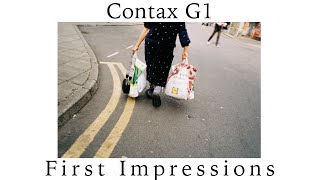 Contax G1  First Impressions [upl. by Ettevad]