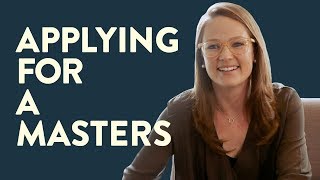 Applying for a masters [upl. by Emya]