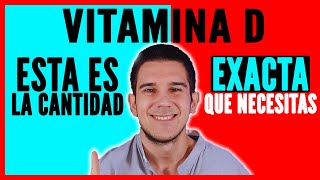 🌞🔥Cómo obtener VITAMINA D sin Sol y cuánta Necesitas según tu EDAD Alimentos Ricos en VITAMINA D [upl. by Atinrehs]