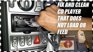 Car CD 📀 Player Not Loading Feeding Or Taking CD Simple Fix [upl. by Meggs411]