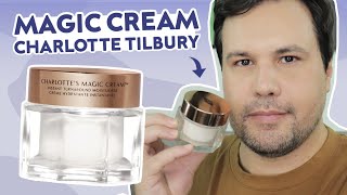 MAGIC CREAM Charlotte Tilbury Resenha Creme Facial Skincare de Luxo [upl. by Schram544]