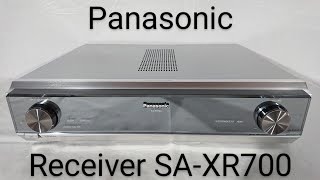 Panasonic Receiver Home Cinema SAXR700 001 [upl. by Deaner411]