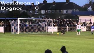 Wealdstone FC vs Bognor Regis Town 120113 [upl. by Corbin]