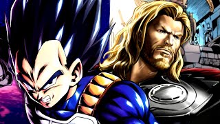 Vegeta vs Thor  Acting Out Rap Battles [upl. by Stevena]