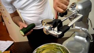 KitchenAid Spiralizer with PeelCore and Slice Attachment Review KSM1APC [upl. by Wagner136]