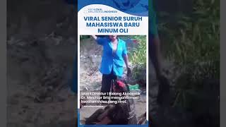 Viral Senior Politeknik Negeri Kupang Paksa Mahasiswa Baru Minum Oli Pihak Kampus Masih Selidiki [upl. by Sou]