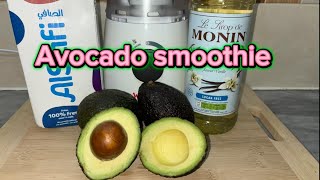 🟢 Healthy avocado smoothie asmr avocado healthy [upl. by Couture]