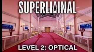 Superliminal Level 2 Optical Full Gameplay  0 Commentary [upl. by Marjie]