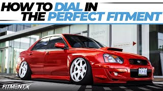 How to Dial in Perfect Fitment on Your Car [upl. by Neehs]