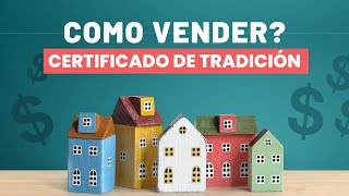 ⭐ Como vender CERTIFICADO DE TRADICION inmobiliario Yo Recargo [upl. by Eleik174]