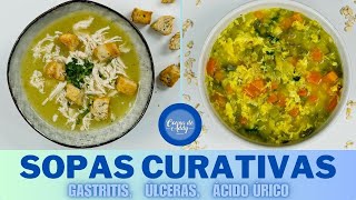 Dolor Inflamación Ácido Úrico  SOPAS CURATIVAS Fáciles y Baratas P TIROIDESADULTO MAYORRIÑON [upl. by Dulcinea]