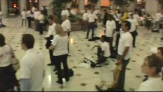 LIVE UNITED Flash Mob  Union Station Washington DC [upl. by Sedrul106]