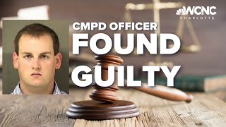 Nowformer CMPD officer deemed guilty in deadly 2017 crash [upl. by Martynne]