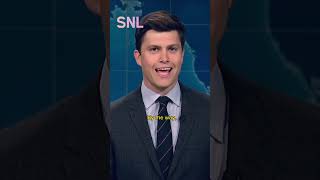 Weekend update with Colin jost  Saturday night live colinjost funnyshorts shorts fyp [upl. by Otipaga685]