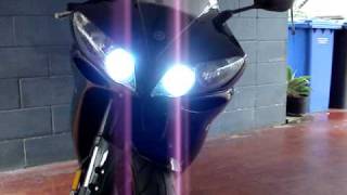 05 R1 with HID 6000K [upl. by Casilde]