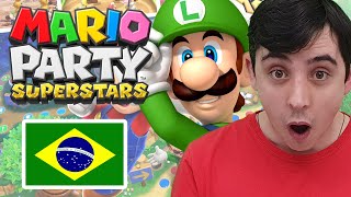 EU NÃO ACREDITO  Mario Party Superstars 4  Dublado PTBR SWITCH [upl. by Neliak]