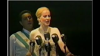 Evita 1994 International Tour w Kris Montgomery [upl. by Adnamar]