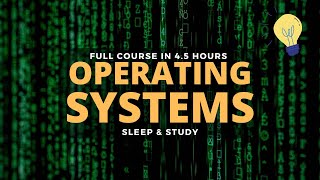 Introduction to Operating System  Full Course for Beginners Mike Murphy 🌚 Lecture for Sleep amp Study [upl. by Pepe346]