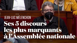 Retour sur les moments forts de JeanLuc Mélenchon à lAssemblée nationale [upl. by Bertold]