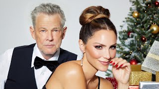 David Foster amp Katharine McPhee  Jingle Bell Rock Official HD Lyric Video [upl. by Ayenat]