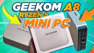 Introducing GeeKom A8 Ryzen 9 Or Ryzen 7 Mini PC [upl. by Mihalco]