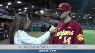 The Water Cooler Cool Down USC Baseball Vahn Bozoian [upl. by Geffner817]