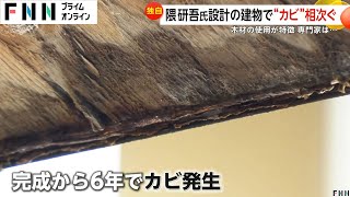 【独自】隈研吾さん設計の市庁舎に完成6年でカビが「もっとボロくなる」市民不安の声…総工費は40億円 群馬・富岡市（20241119OA） [upl. by Diamante]