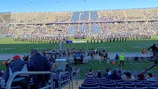 UCONN Marching Band performance at Rentschler Field prior to UCONN v Rice on October 26 2024 [upl. by Airdnahs840]