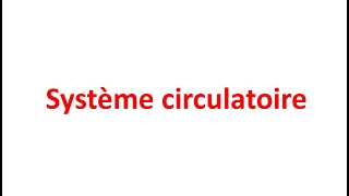 Physiologie Cardiaque  Systeme circulatoire FMPC [upl. by Oneg]