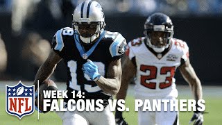 Ted Ginn Jrs Incredible Fingertip Catch for 74yard TD  Falcons vs Panthers  NFL [upl. by Rodenhouse]