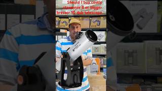 starsense 8 inch vs bresser 10 inch telescope which is better value 9899212222 shorts [upl. by Hgielime]