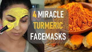 BRIGHTENING TURMERIC FACE MASKS TO TRY RIGHT NOW ALL SKIN TYPES [upl. by Rosati954]