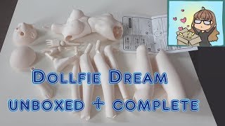 dollfie dream unboxing and putting together [upl. by Adnaw]