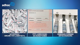 Go für Laientests  Konditionen bei FFP2Abrechnung  Vakzine als Topseller  adhoc24 vom 02022021 [upl. by Nerrej]