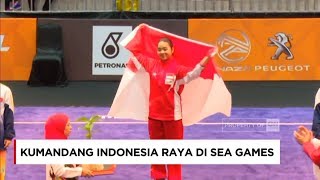 Indahnya Kumandang Indonesia Raya di Sea Games 2017 Malaysia [upl. by Suter]