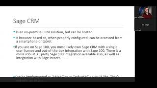 Sage CRM  Back to Basics [upl. by Thin]