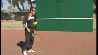 Beginner Tennis  Beginner Tennis Forehand SliceBlock [upl. by Tana]