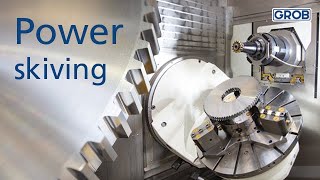 Power skiving  Wälzschälen [upl. by Abbotson767]