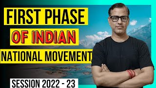 First Phase Of Indian National Movement  Early Nationalist Phase  ICSE History 2023   Sir Tarun [upl. by Omura]