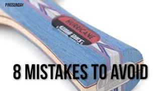 Mistakes when choosing first table tennis rackets [upl. by Burkitt]