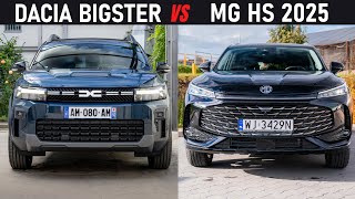 DACIA BIGSTER 2025 VS MG HS 2025 [upl. by Jerol845]