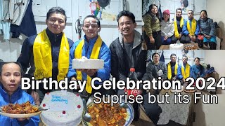 Birthday Celebration 2024 Suprise Cake fun birthday birthdaycelebration birthdayvlog trending [upl. by Nosyrb]