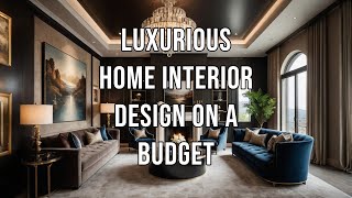 Luxurious Home Interior Design on a Budget shorts interiordesign homedecor home [upl. by Audrit628]