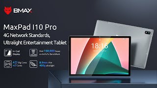 BMAX MaxPad I10 Pro Ultralight Entertainment Tablet [upl. by Panaggio121]