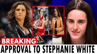 Caitlin Clark would give her approval to Stephanie White as Indiana Fevers new coach for a reason [upl. by Pry]