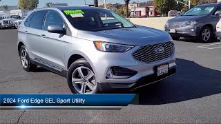 2024 Ford Edge SEL Sport Utility Sacramento Roseville Elk Grove Folsom Stockton [upl. by Acinyt]