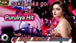 paka paka gol Bel puruliya hit song MP3 download free dj Bapi Remix santipur Nadia [upl. by Shena]