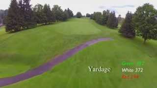 Leatherstocking Golf Course  Hole 2 [upl. by Enelrihs754]